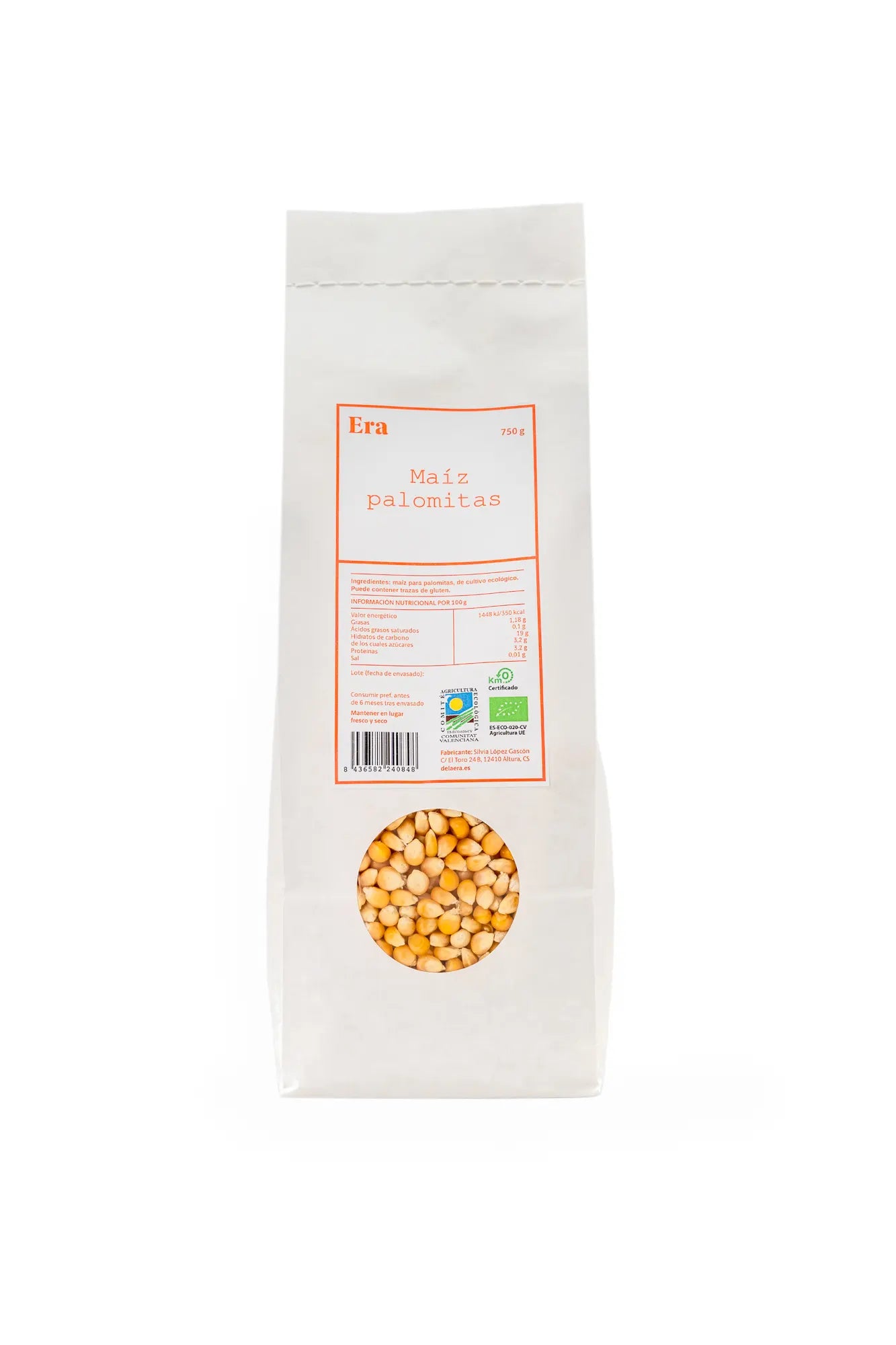 Maíz de palomitas